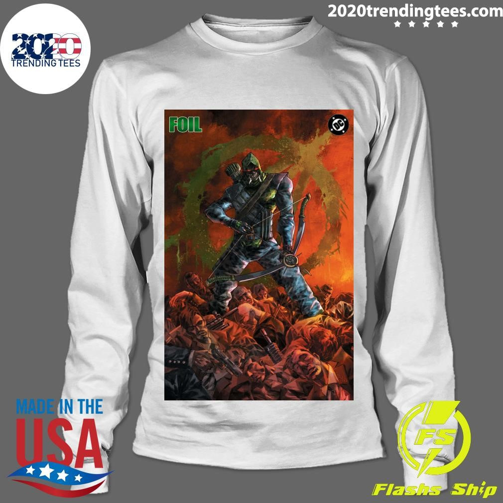 Absolute Green Arrow #1 Alan Quah Foil Variant Knight Of Comics Exclusive Ltd 2026 Shirt