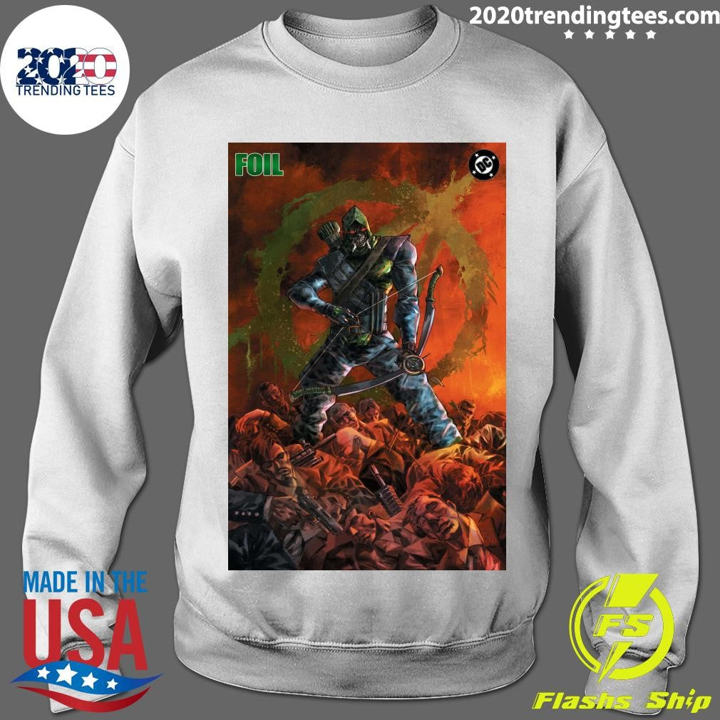 Absolute Green Arrow #1 Alan Quah Foil Variant Knight Of Comics Exclusive Ltd 2026 Shirt