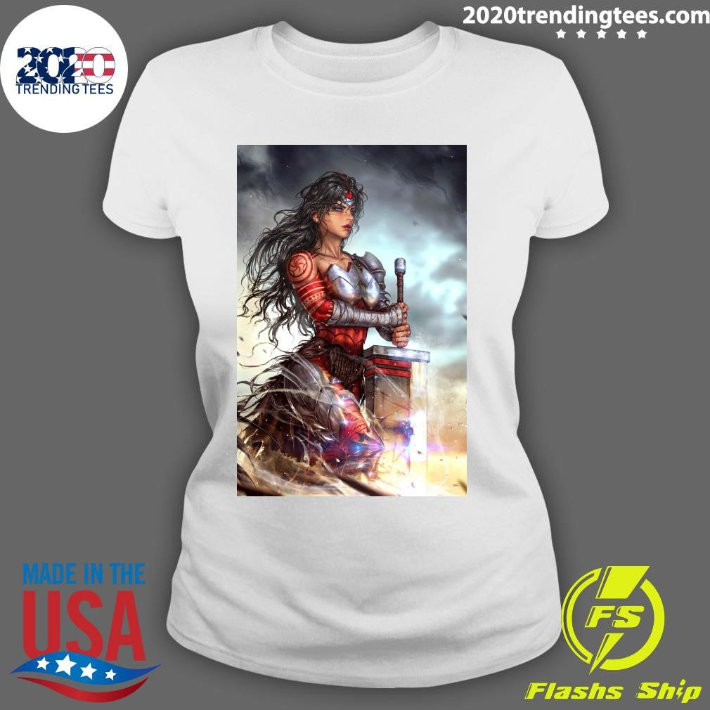 Absolute Wonder Woman #10 Kyuyong Eom Virgin Variant Sdcc Knight Of Comics Exclusive Shirt
