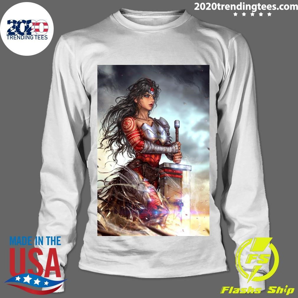 Absolute Wonder Woman #10 Kyuyong Eom Virgin Variant Sdcc Knight Of Comics Exclusive Shirt