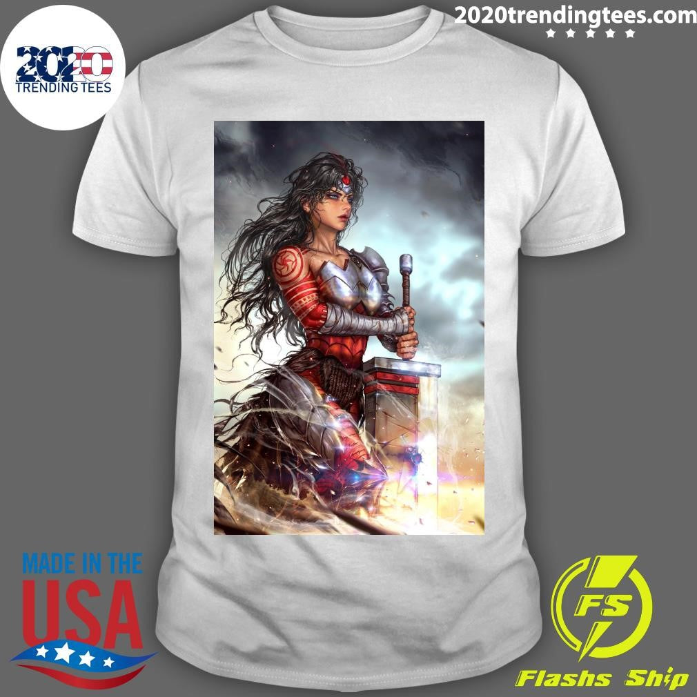 Absolute Wonder Woman #10 Kyuyong Eom Virgin Variant Sdcc Knight Of Comics Exclusive Shirt