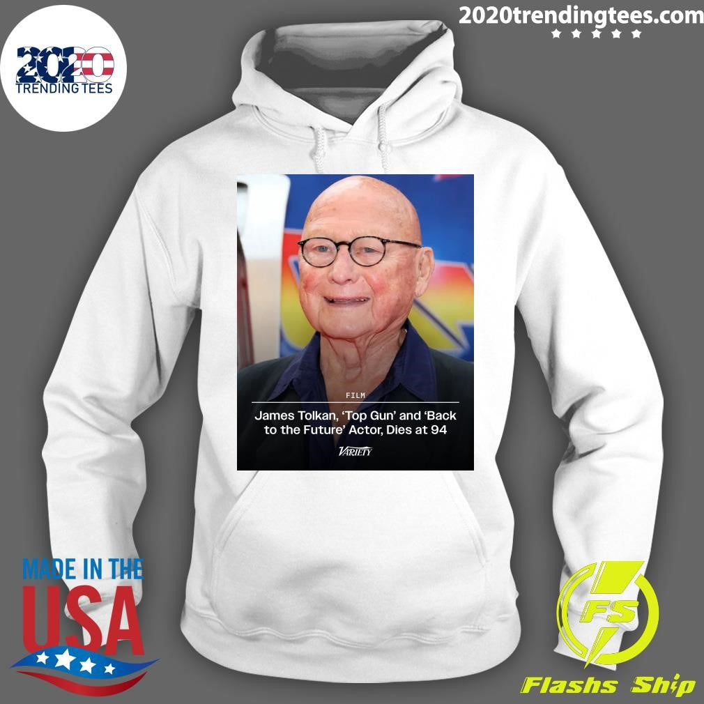 Actor James Tolkan of Top Gun and Back to the Future Fame Dies at 94 Shirt