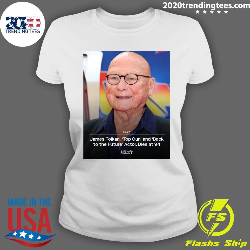 Actor James Tolkan of Top Gun and Back to the Future Fame Dies at 94 Shirt