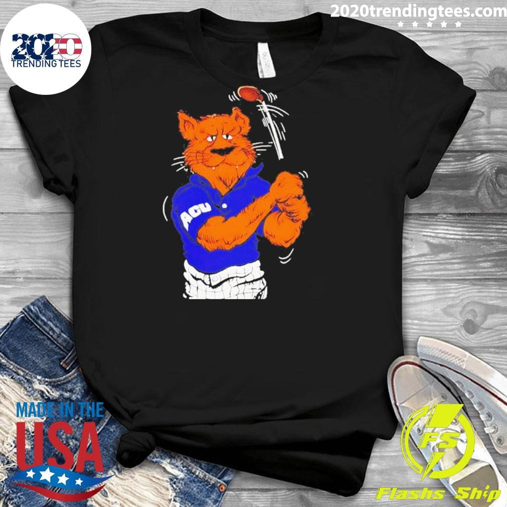 Acu Men’s Golf Swingin Mascot Shirt