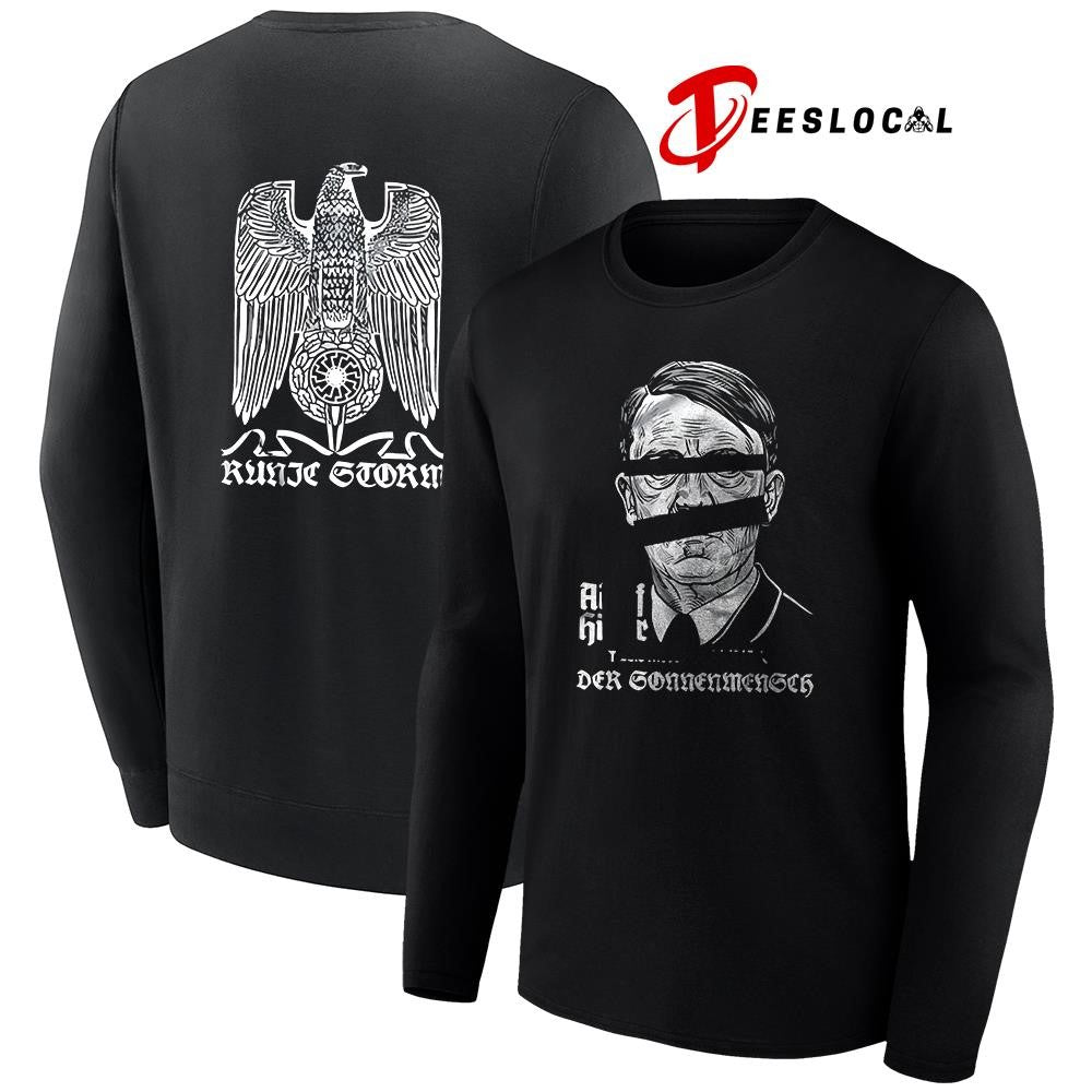 Adolf Hitler Der Sonnenmensch portrait graphic shirt
