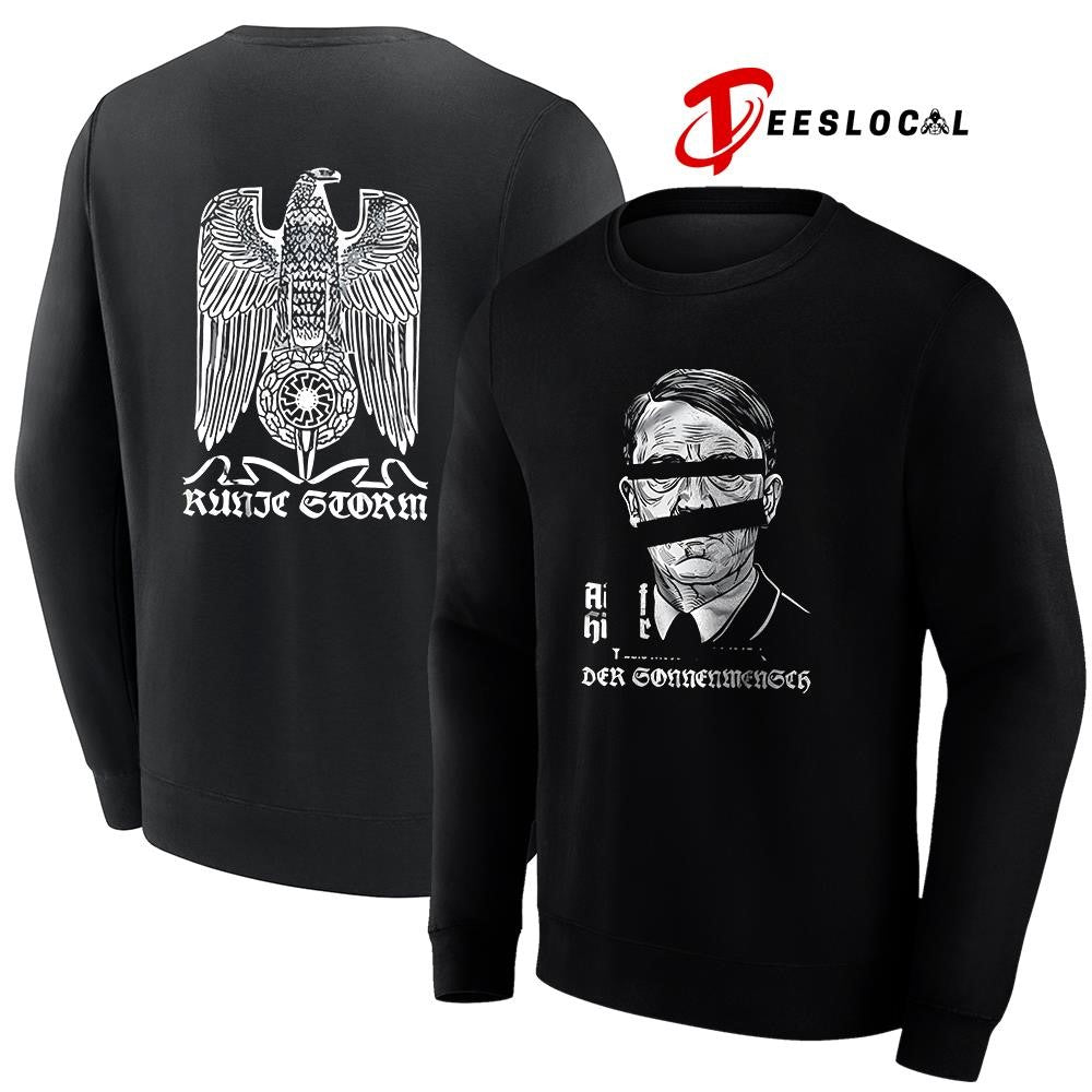 Adolf Hitler Der Sonnenmensch portrait graphic shirt