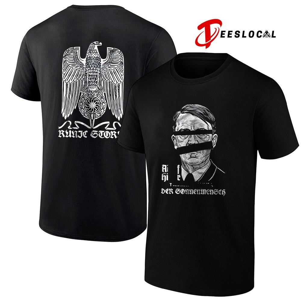 Adolf Hitler Der Sonnenmensch portrait graphic shirt