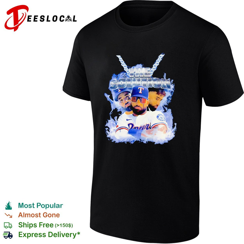 Adolis Garcia Texas Rangers The Solution MLB Baseball Player shirt