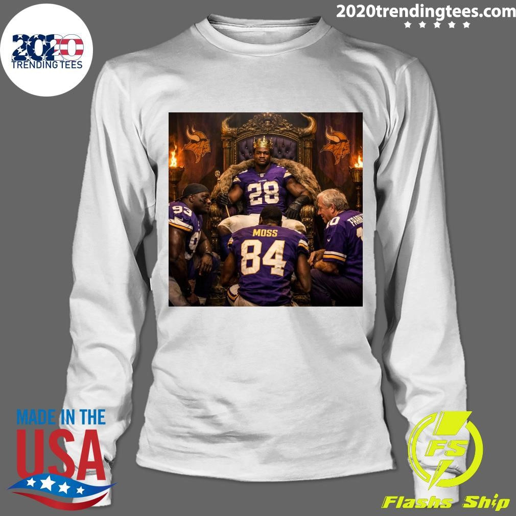 Adrian Peterson is the King of the Vikings Organization Shirt