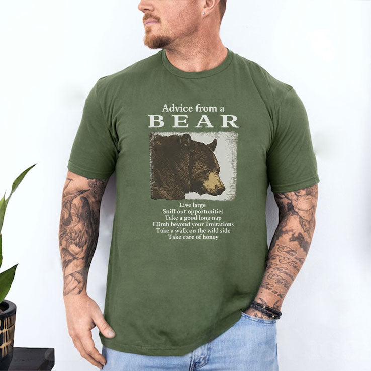 Advice From A Bear T Shirt