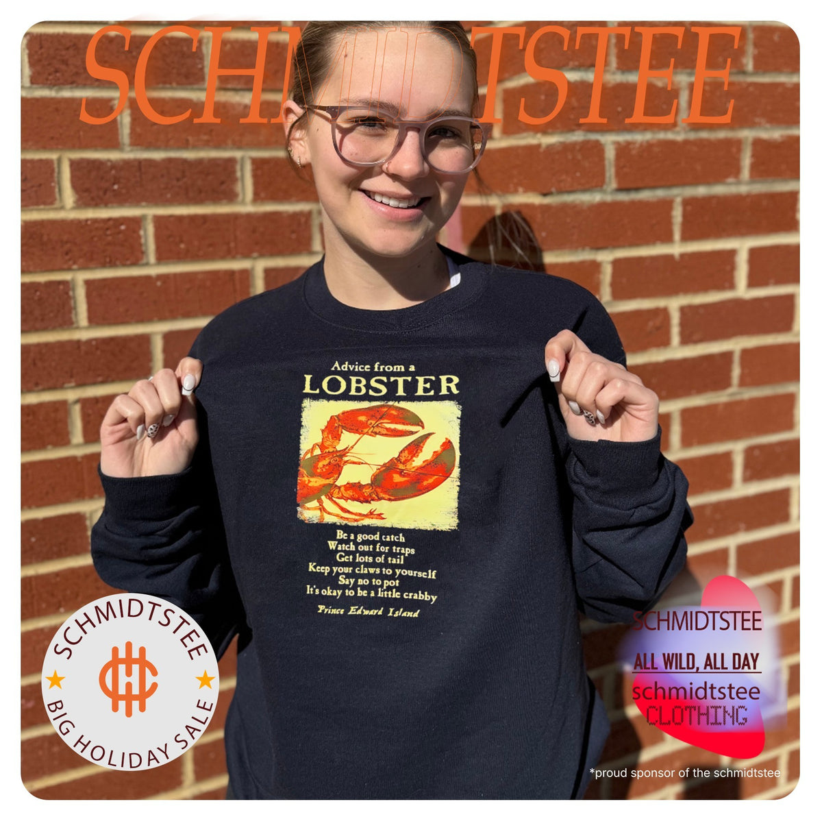 Advice from a Lobster be a good catch watch out for traps get lots of tail shirt