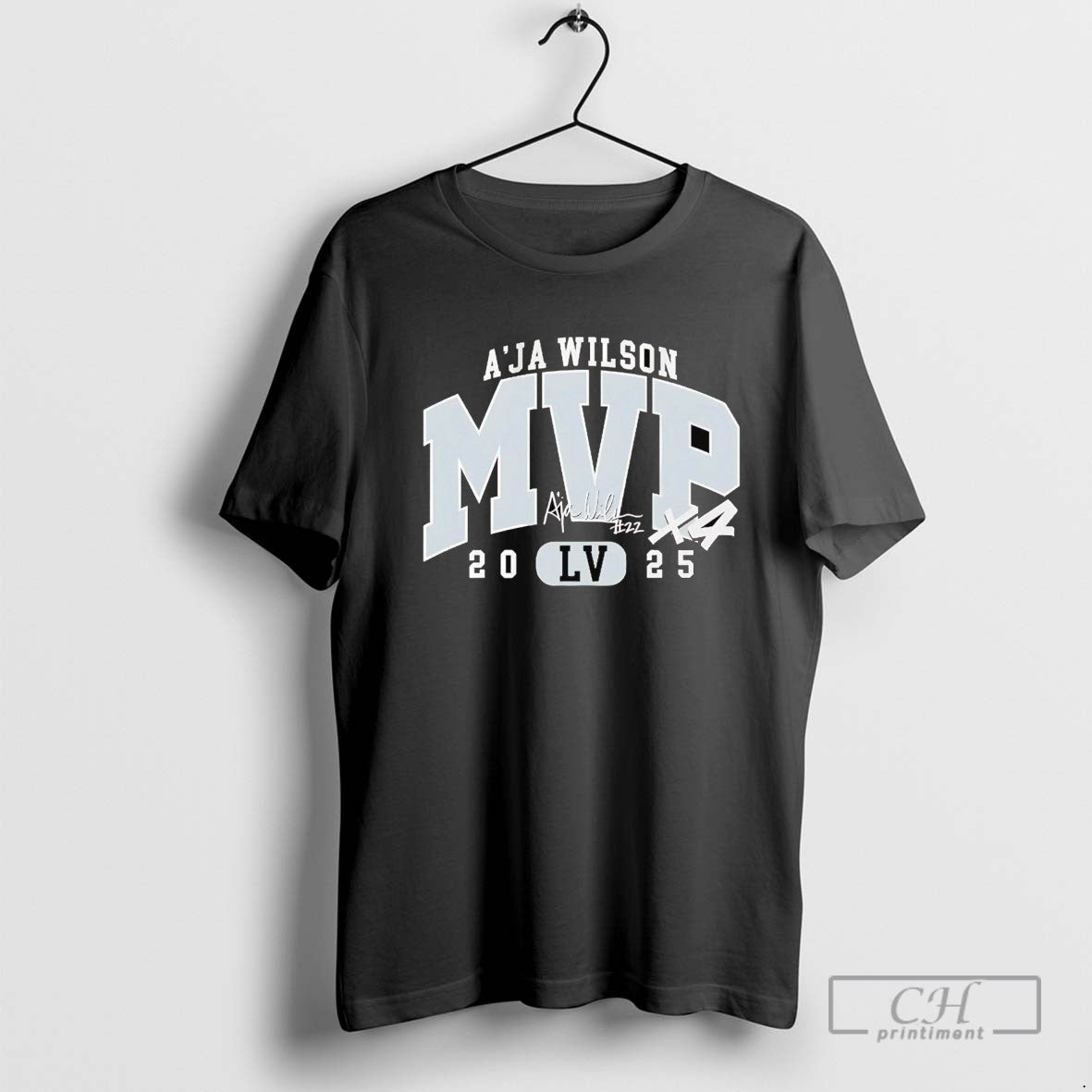 Aja Wilson 2025 Mvp X4 Signature