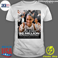 A’ja Wilson Re-Signs With The Las Vegas Aces To A Three-Year Contract The Deal Is The Largest In WNBA History To Date And Is Fully Guaranteed Shirt