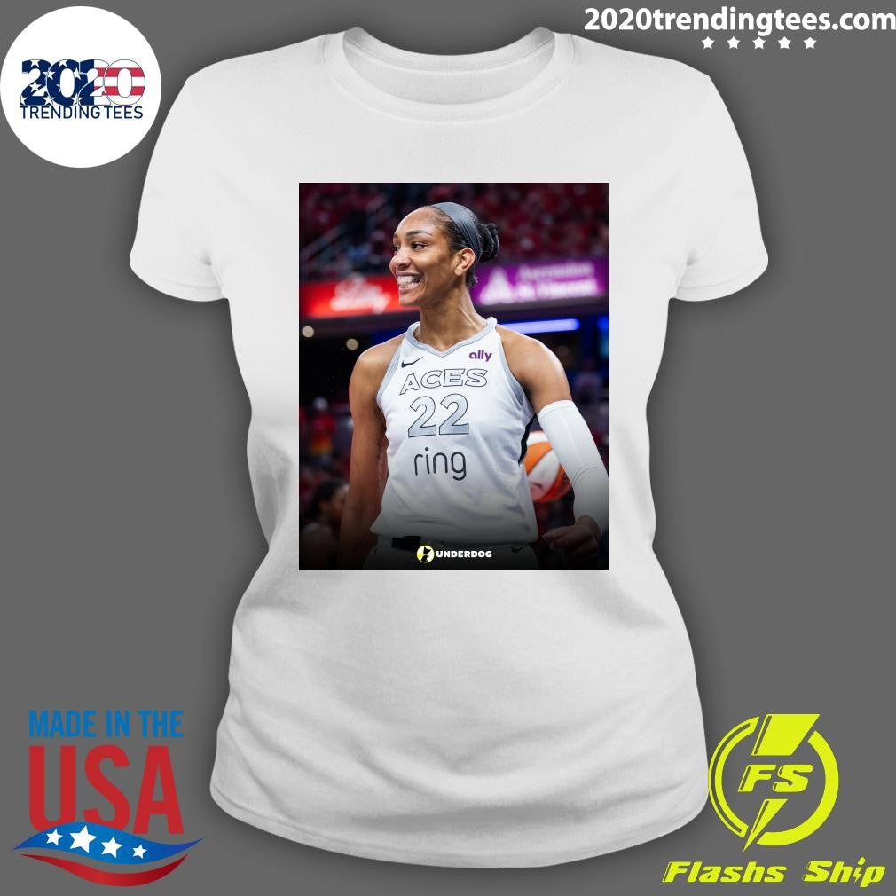 A’ja Wilson of WNBA Las Vegas Aces Shirt