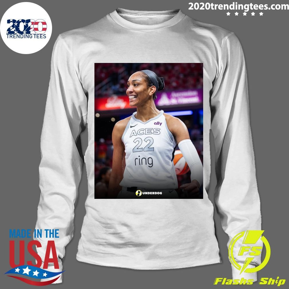 A’ja Wilson of WNBA Las Vegas Aces Shirt