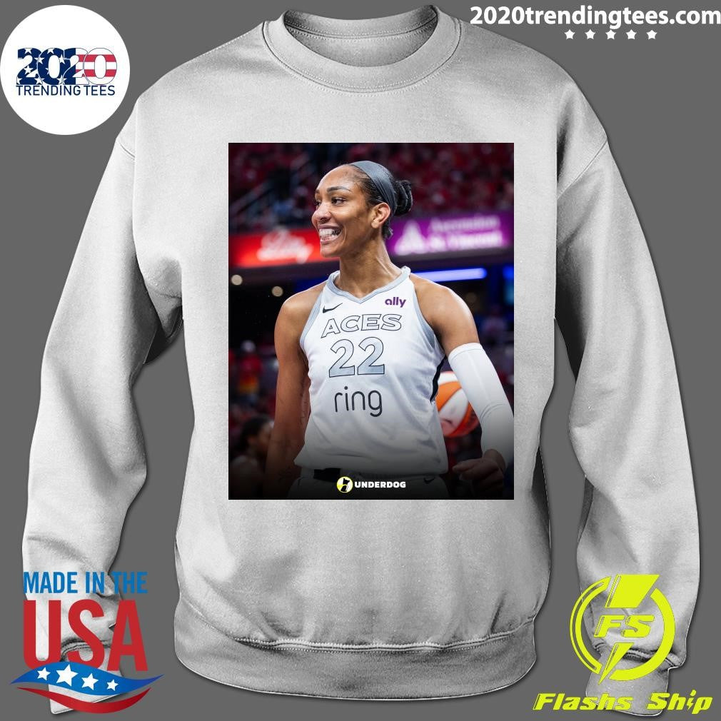 A’ja Wilson of WNBA Las Vegas Aces Shirt