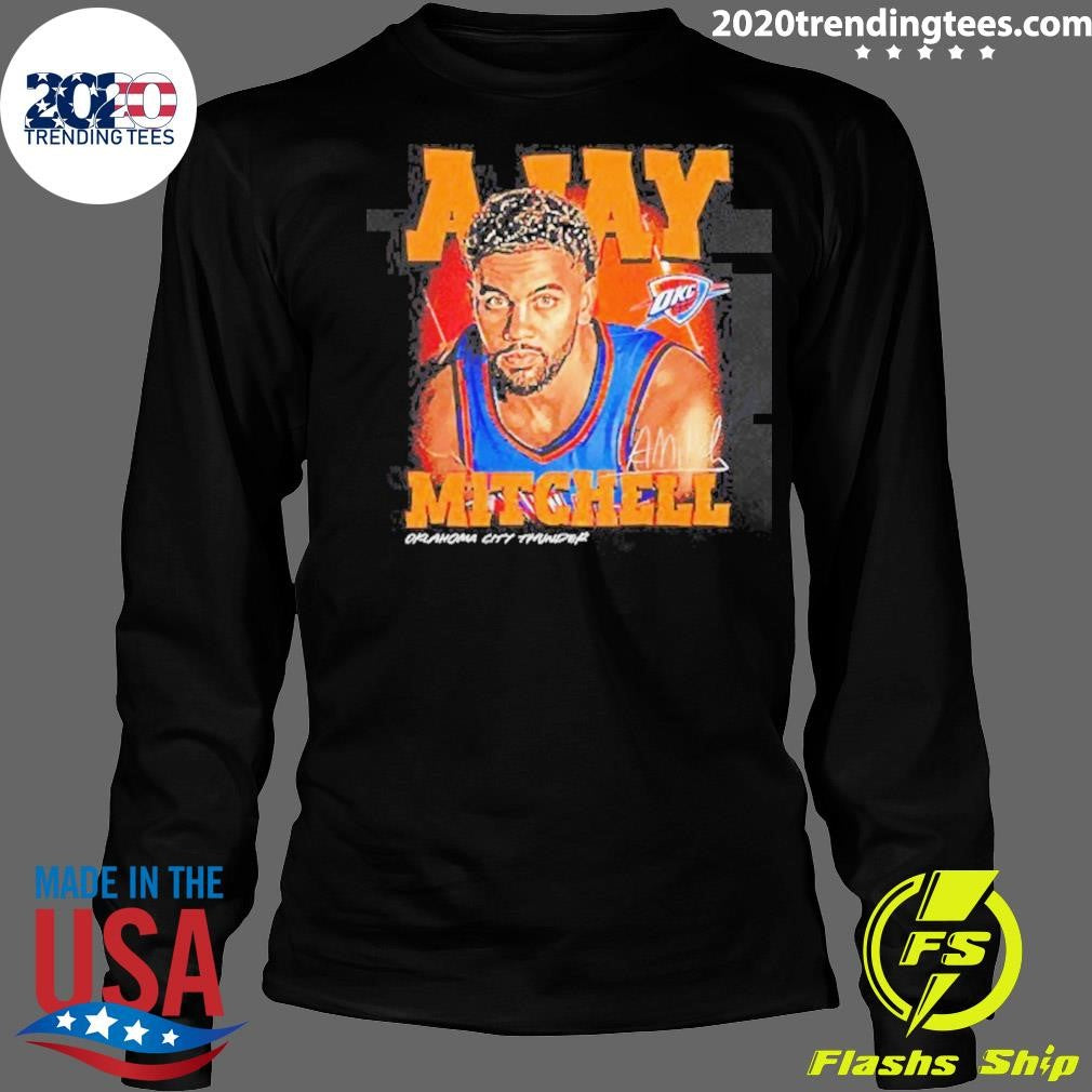 Ajay Mitchell Oklahoma City Thunder Player Name Shirt