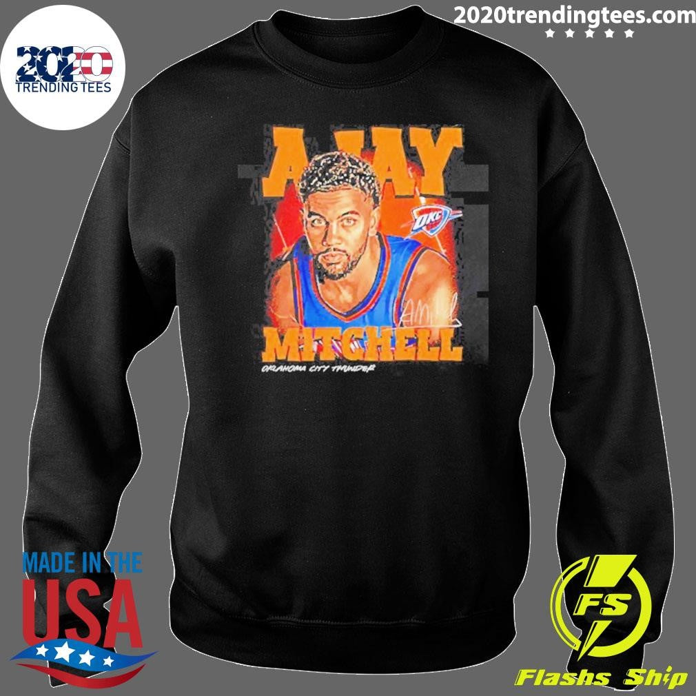 Ajay Mitchell Oklahoma City Thunder Player Name Shirt