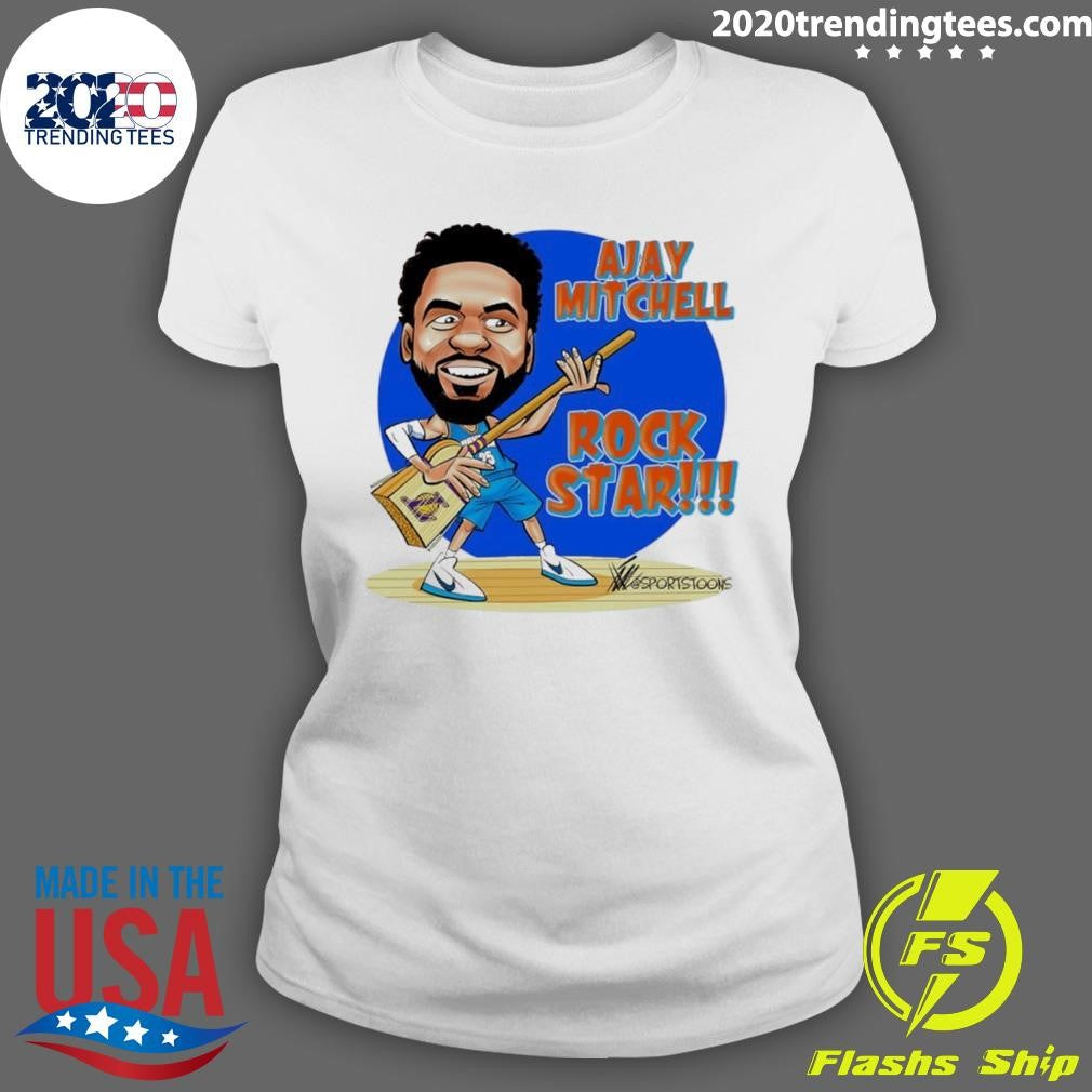 Ajay Mitchell Oklahoma City Thunder Rock Star Shirt