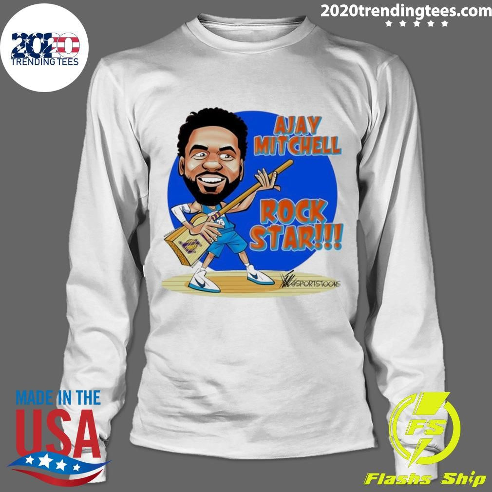 Ajay Mitchell Oklahoma City Thunder Rock Star Shirt
