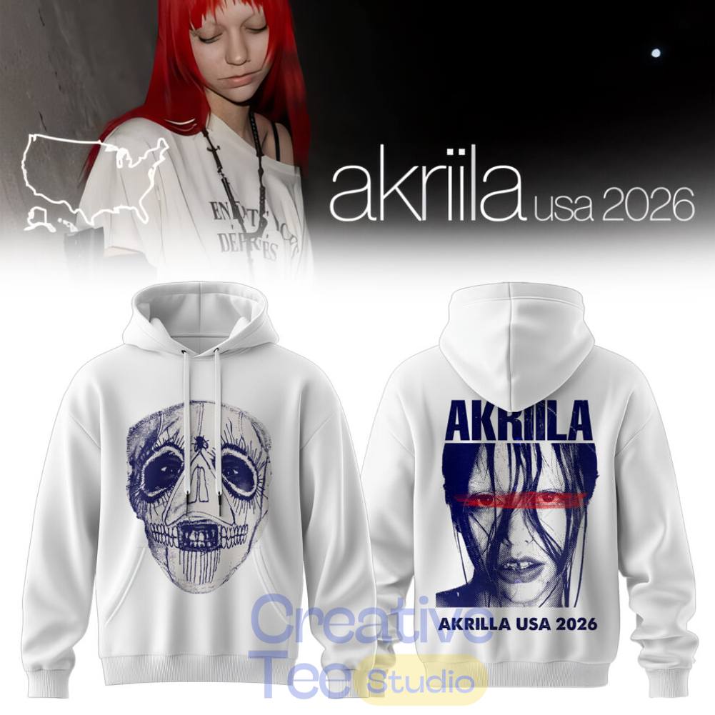 Akriila Tour USA 2026 Special Tee Hoodie