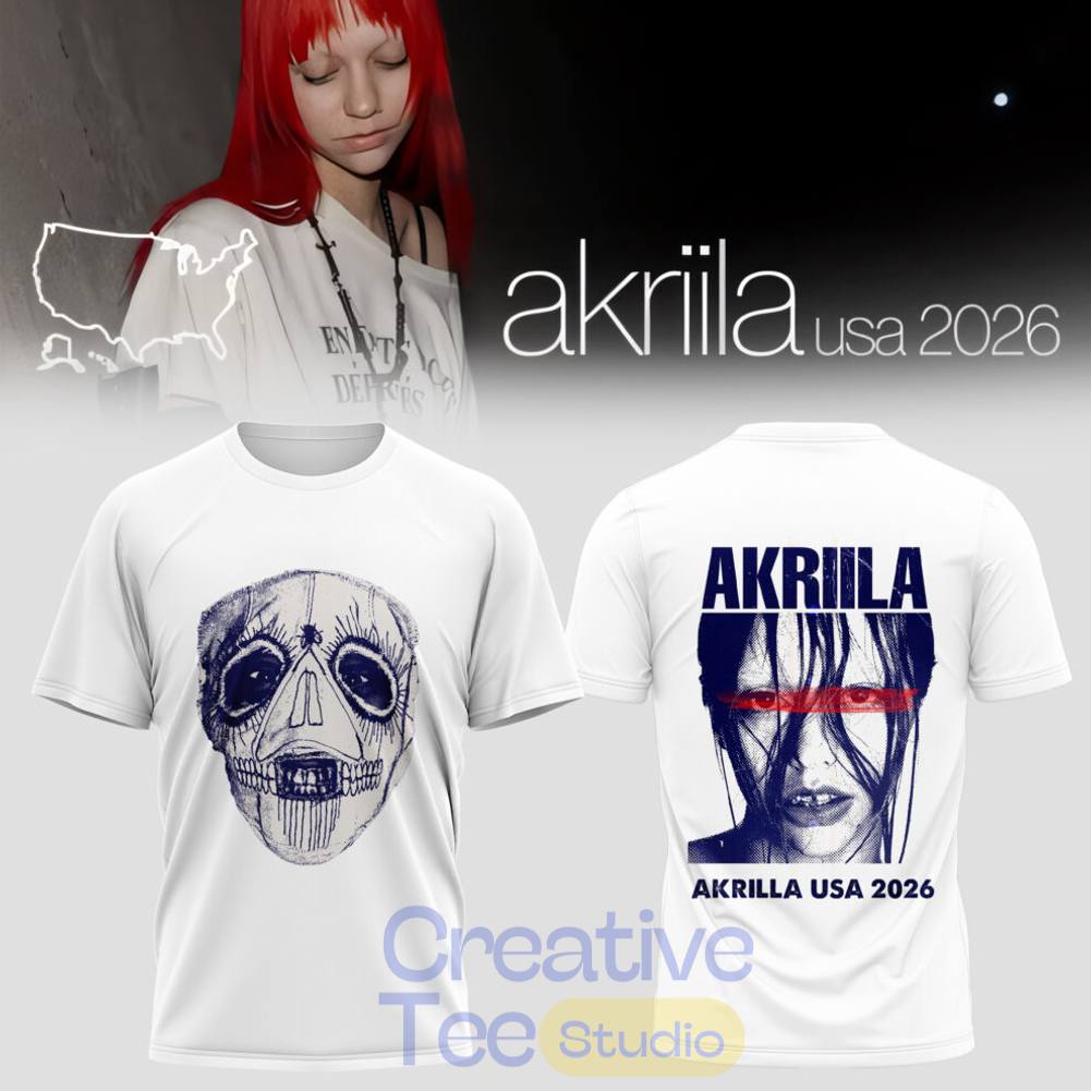 Akriila Tour USA 2026 Special Tee Hoodie
