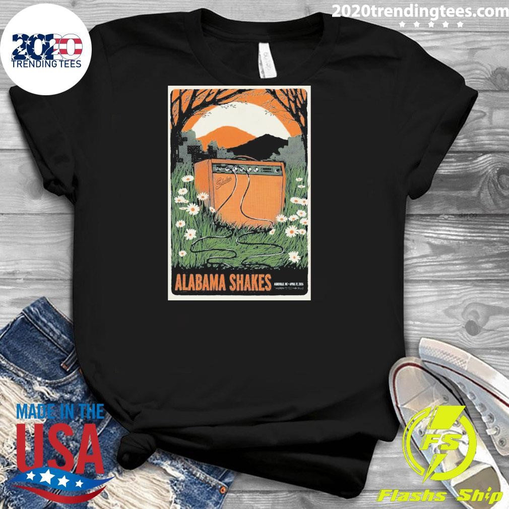 Alabama Shakes Concert Tour Asheville, NC 4.17.2026 Shirt