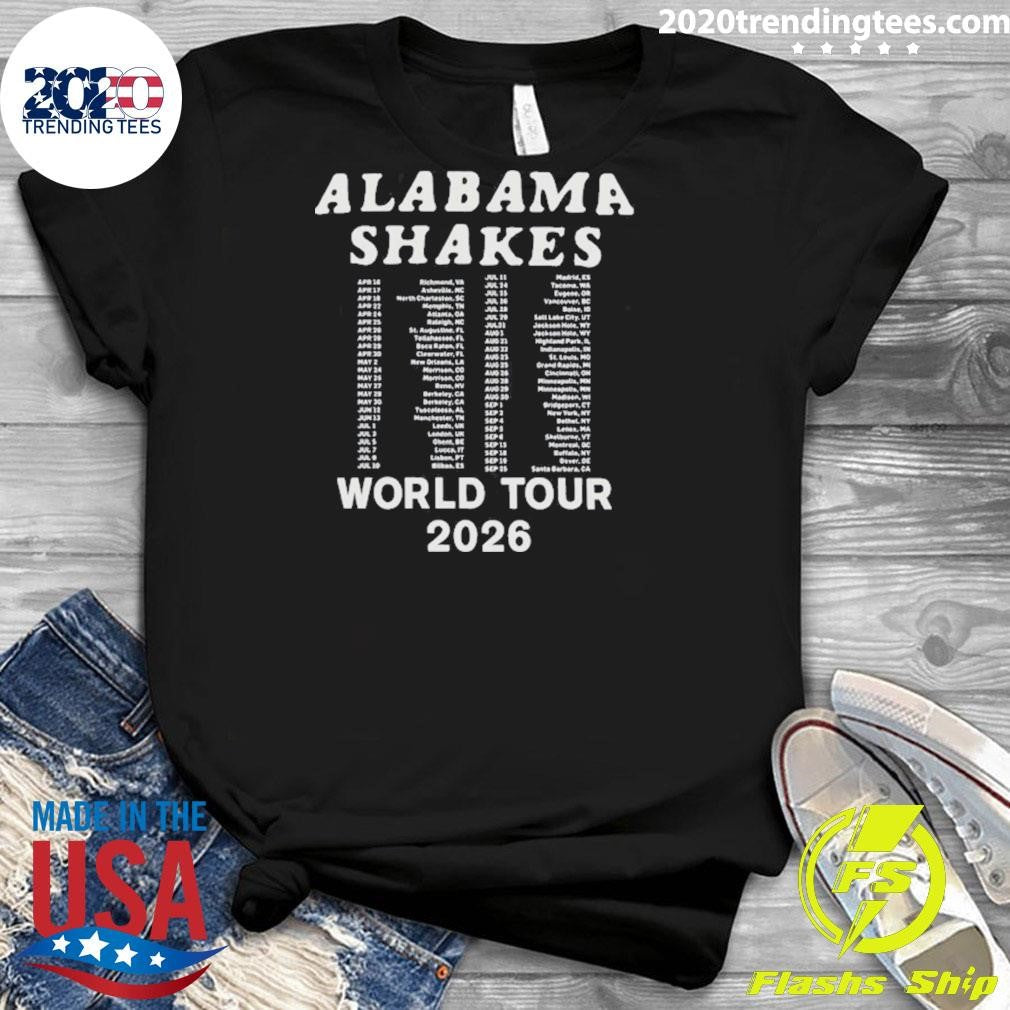 Alabama Shakes World Tour 2026 Shirt