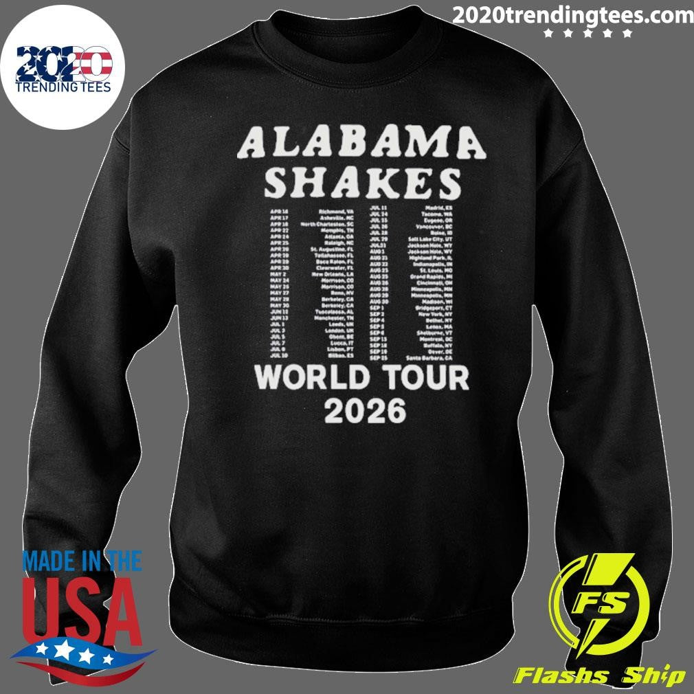 Alabama Shakes World Tour 2026 Shirt