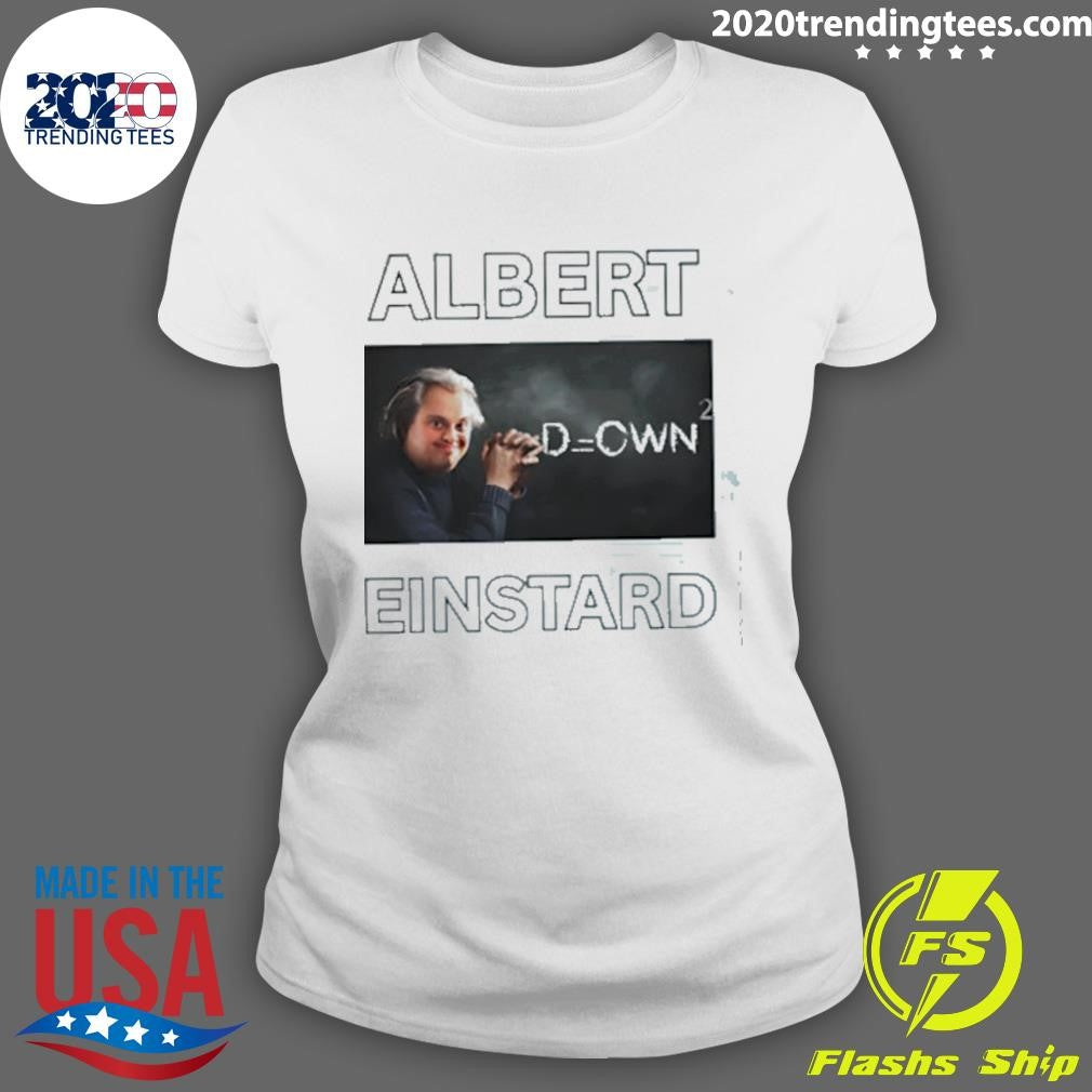 Albert Einstard Down Graphic Shirt
