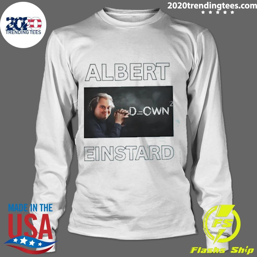 Albert Einstard Down Graphic Shirt