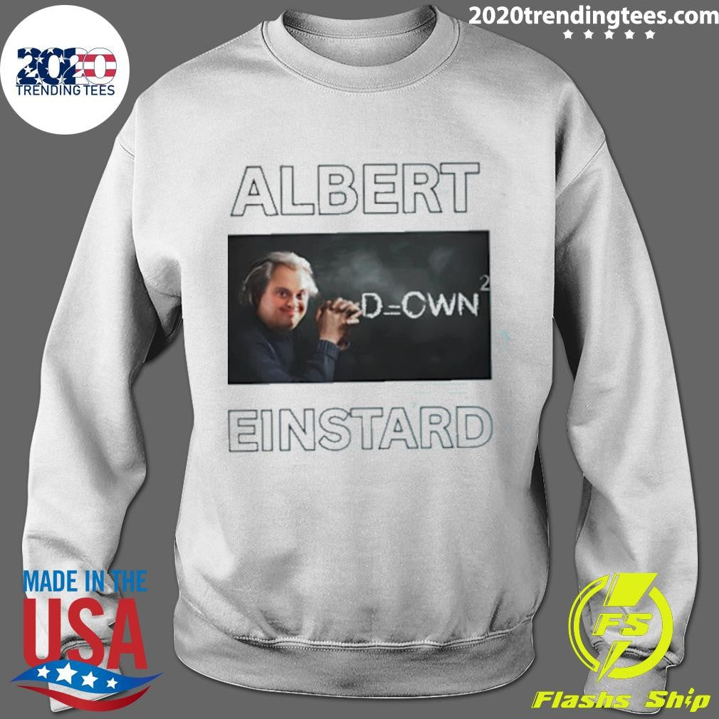 Albert Einstard Down Graphic Shirt