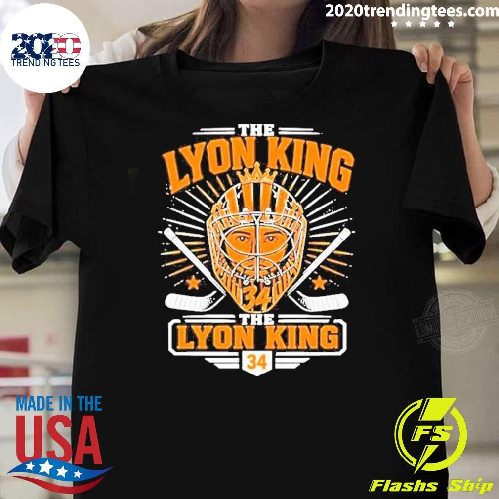 Alex Lyon Buffalo Sabres Hockey The Lyon King Hockey Nhl 2026 Shirt