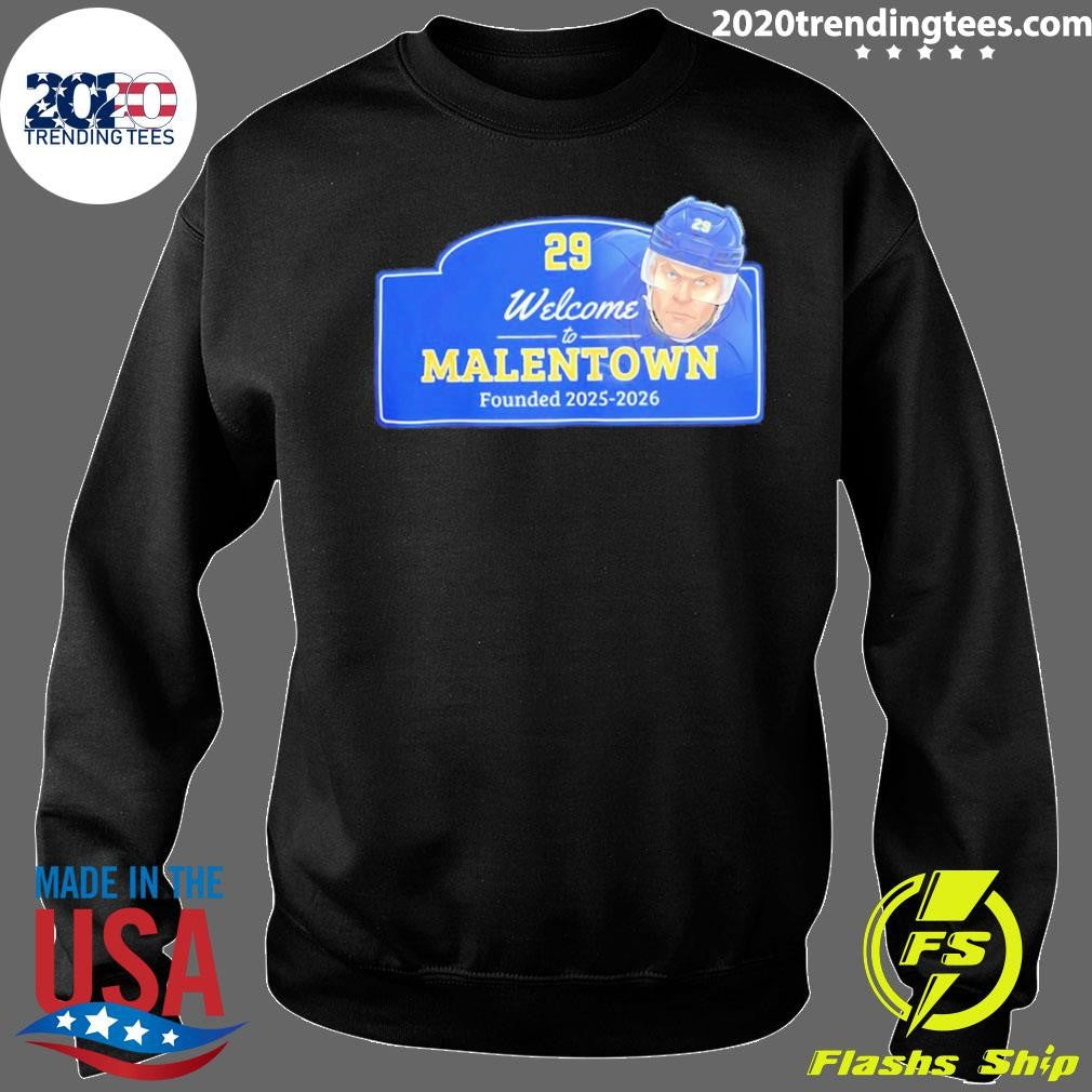 Alex Lyon Welcome To Malentown Founded 2025-2026 Shirt
