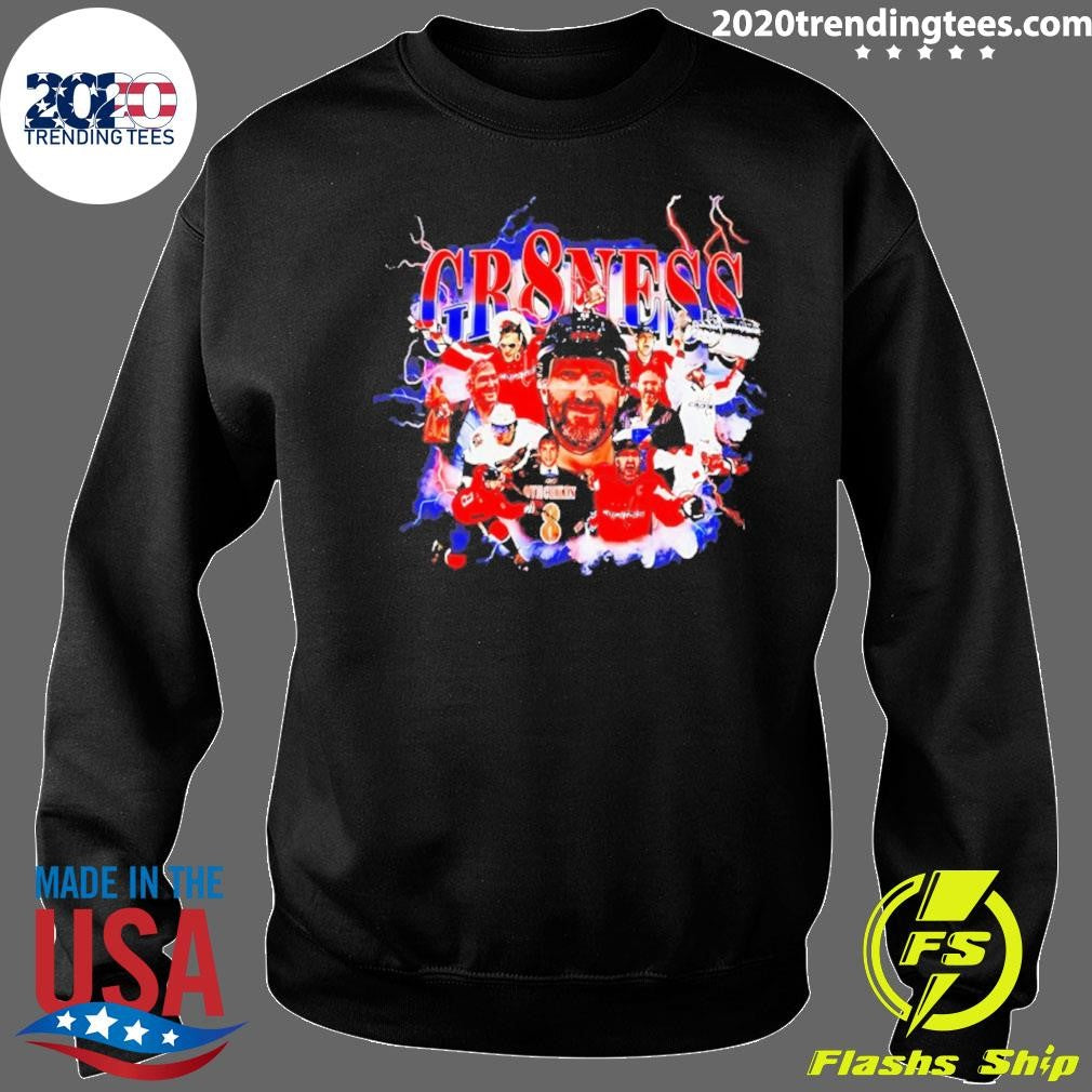 Alex Ovechkin Gr8ness Washington Capitals Collage Graphic Shirt