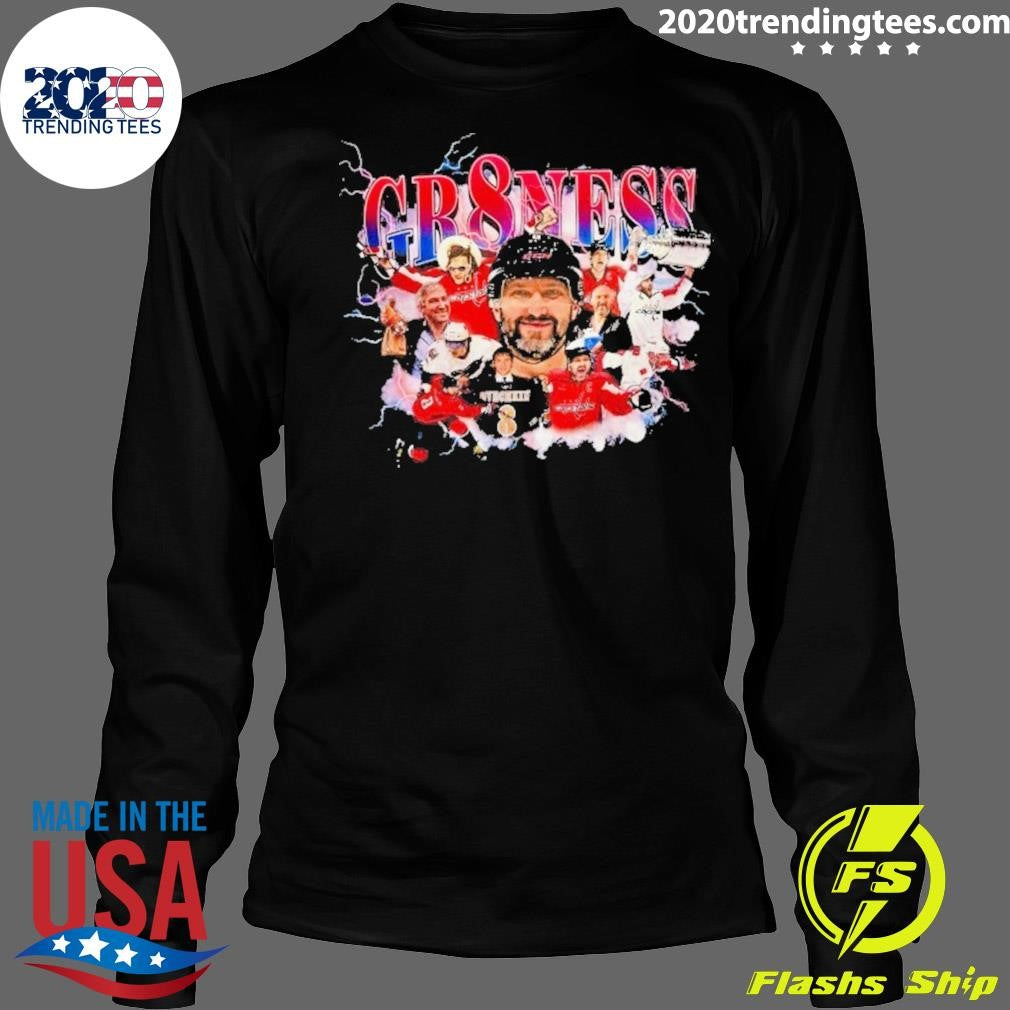Alex Ovechkin Washington Capitals Final Home Game GR8NESS Shirt