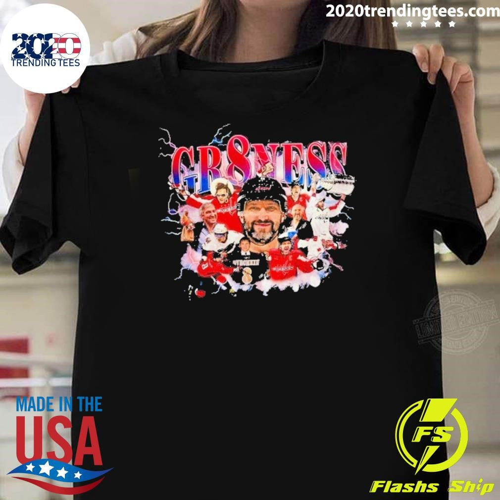 Alex Ovechkin Washington Capitals Final Home Game GR8NESS Shirt