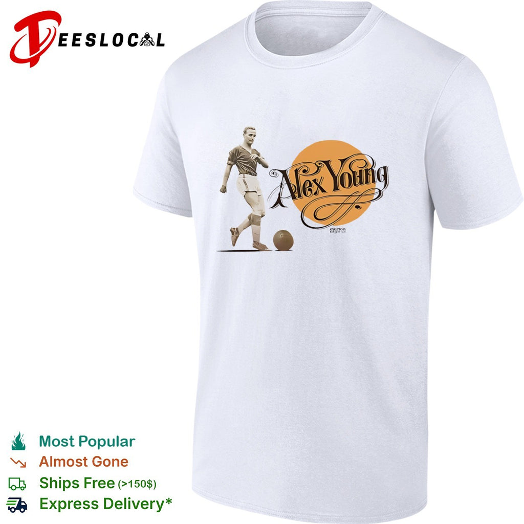 Alex Young Everton player shirt