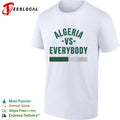 Algeria vs everybody flag soccer pride shirt