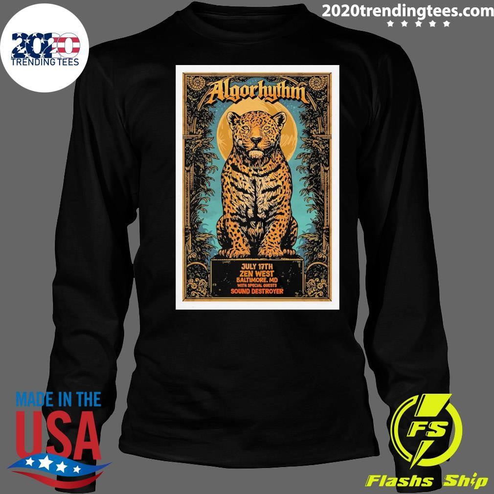 Algorhythm At Sound Destroyer In Baltimore, MD On July 17, 2026 Shirt