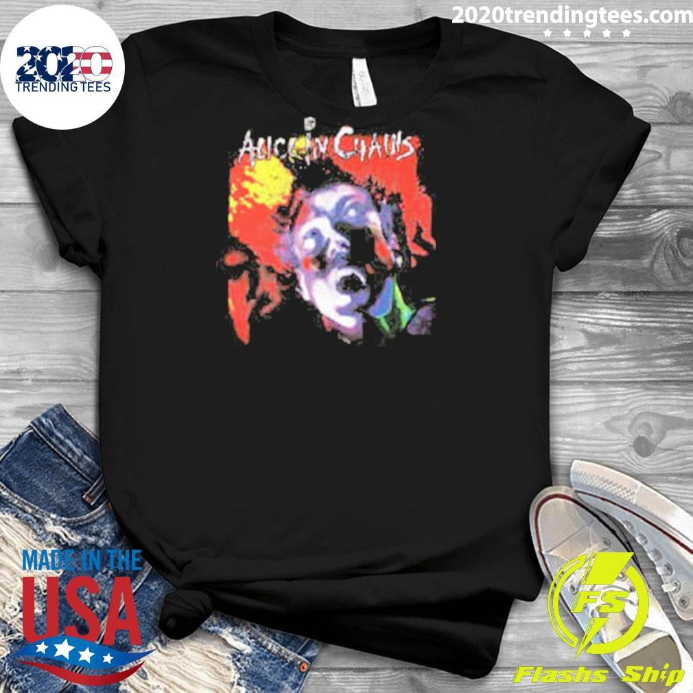 Alice In Chains Facelift Large 2026 Shirt