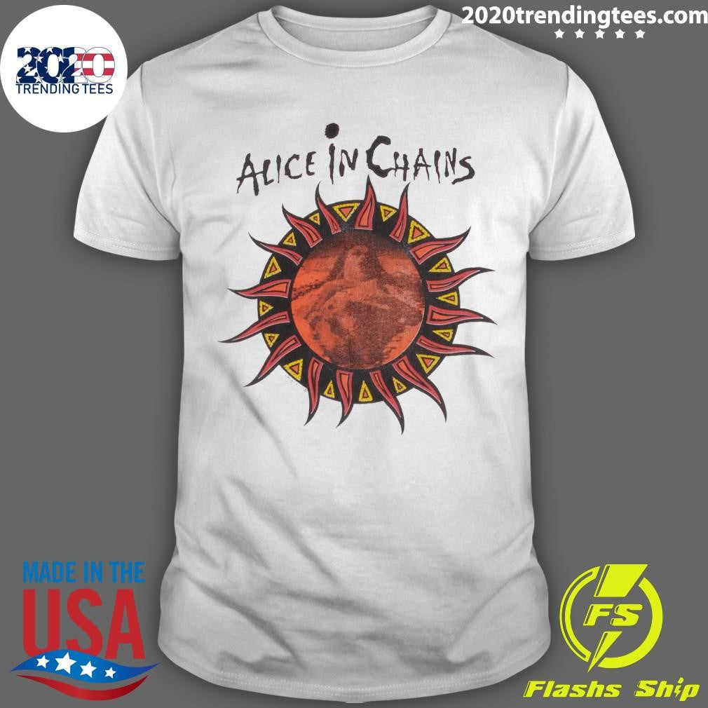 Alice In Chains Lollapalooza Promo 1993 Shirt