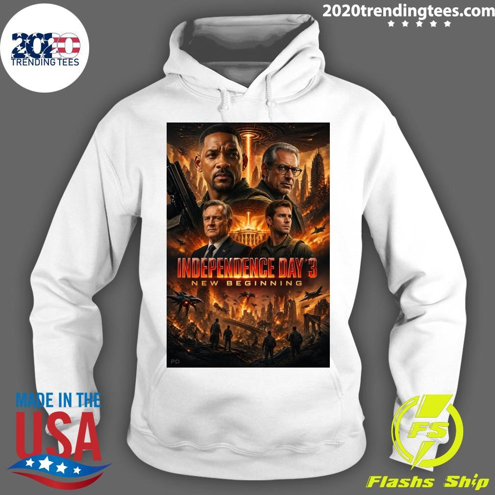 Alien Invasion Returns Independence Day 3 New Beginning Will Smith Is Back Saving The World Shirt