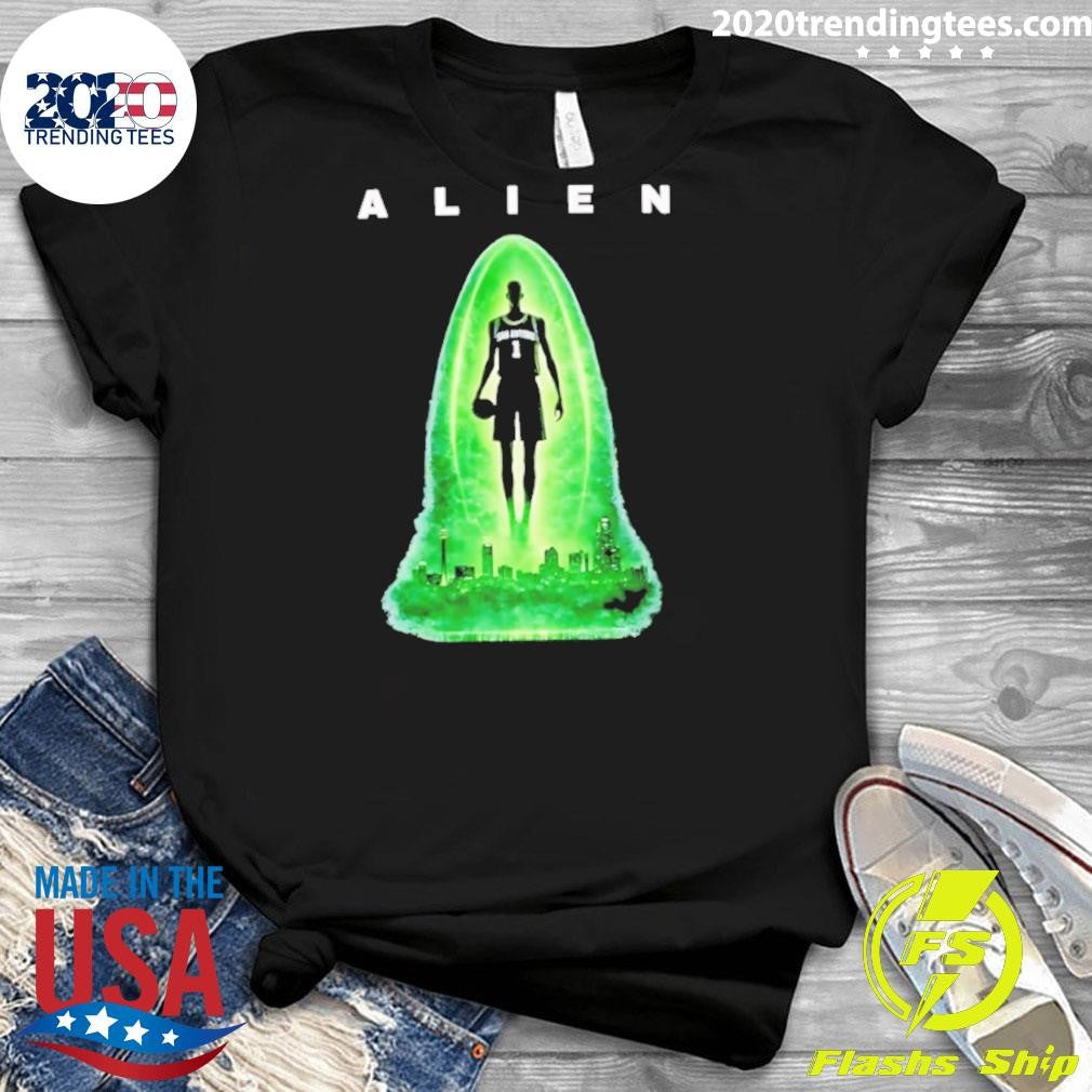 Alien Wemby San Antonio Alien Basketball Shirt