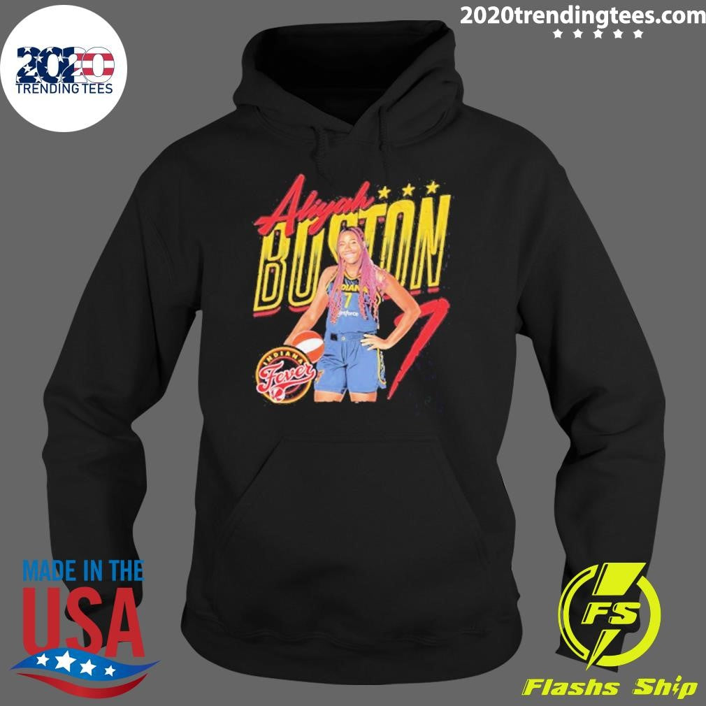 Aliyah Boston 7 Indiana Fever Wnba Player Pose Shirt
