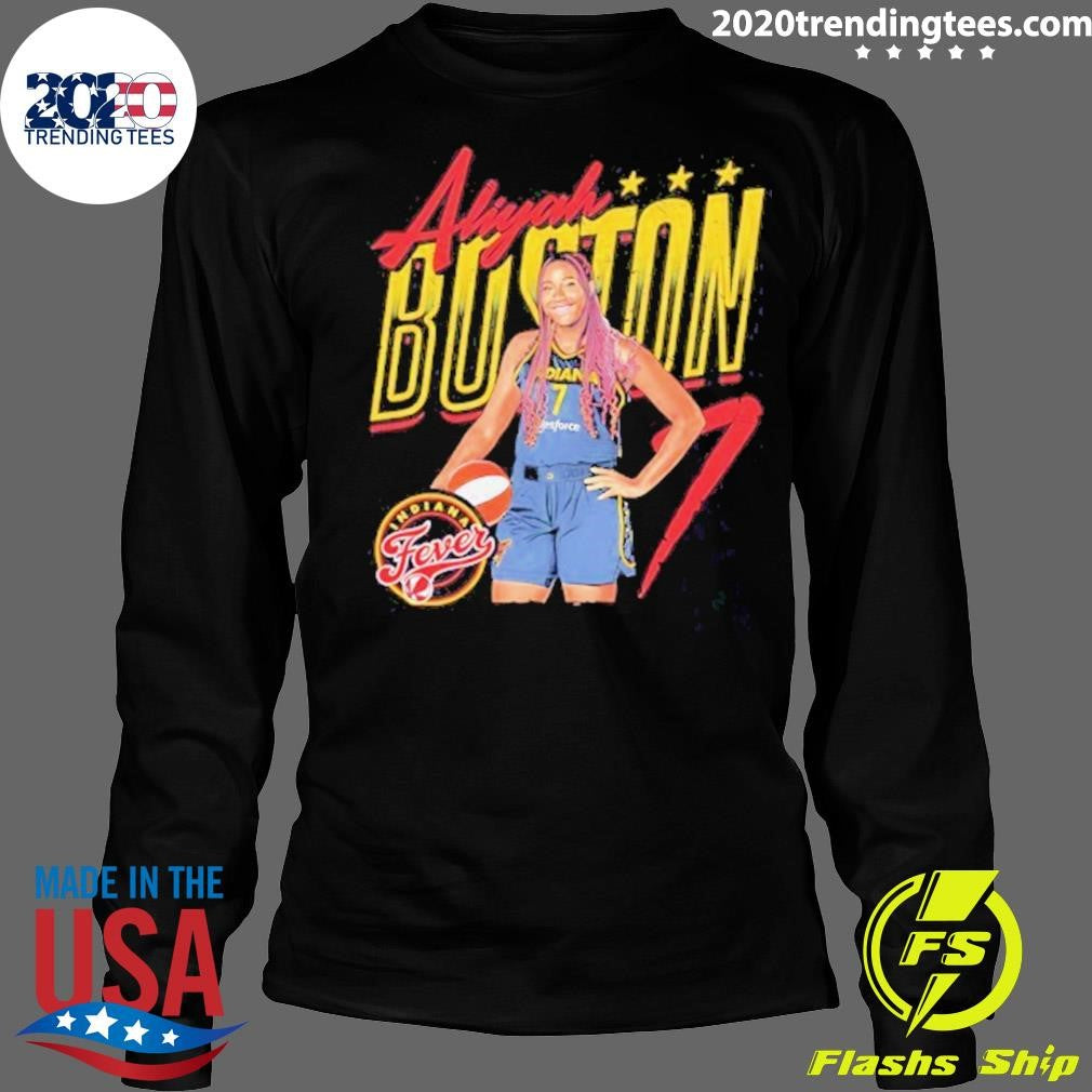 Aliyah Boston 7 Indiana Fever Wnba Player Pose Shirt