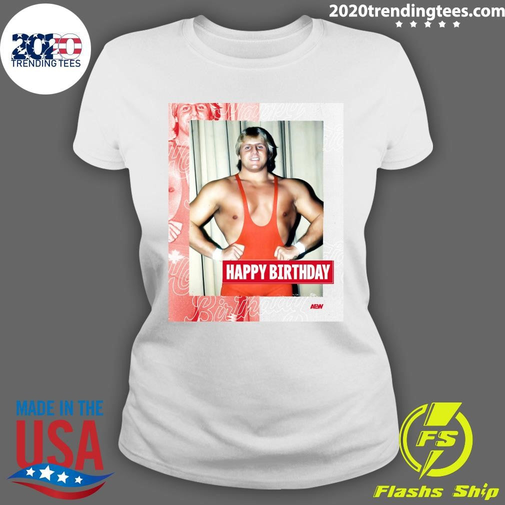 All Of US At AEW Are Remembering The Late Great Owen Hart On His 61st Birthday Shirt