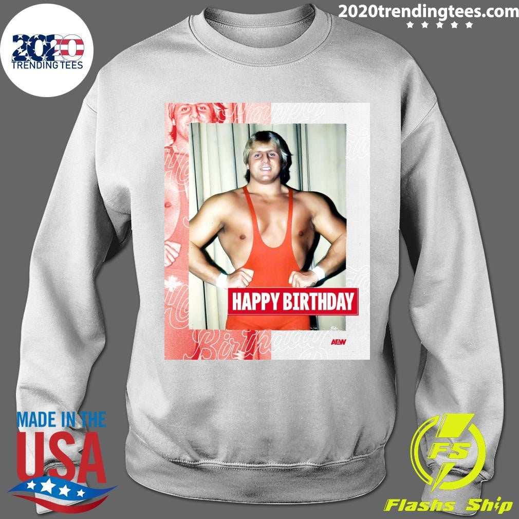 All Of US At AEW Are Remembering The Late Great Owen Hart On His 61st Birthday Shirt