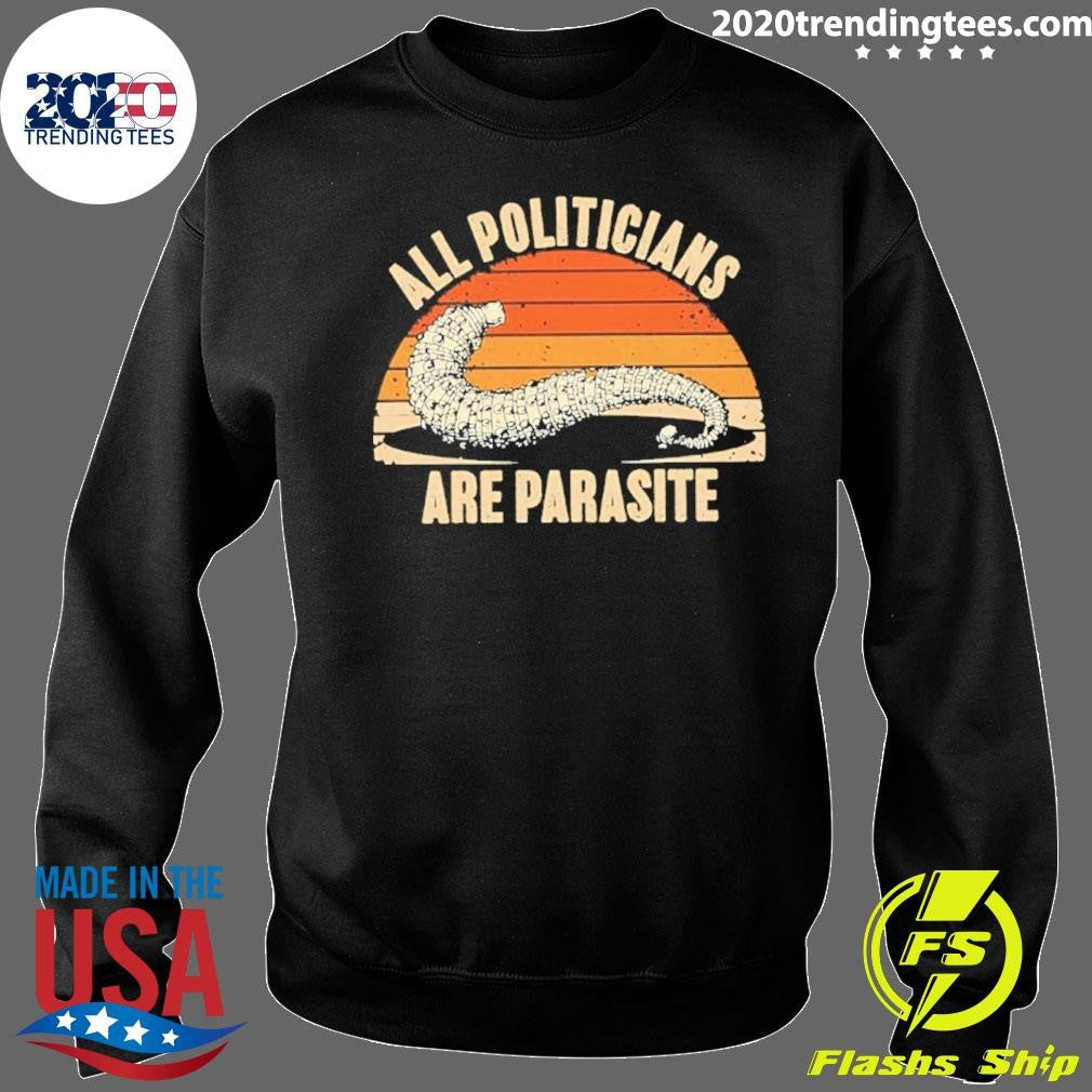 All Politicians Are Parasite Vintage Shirt