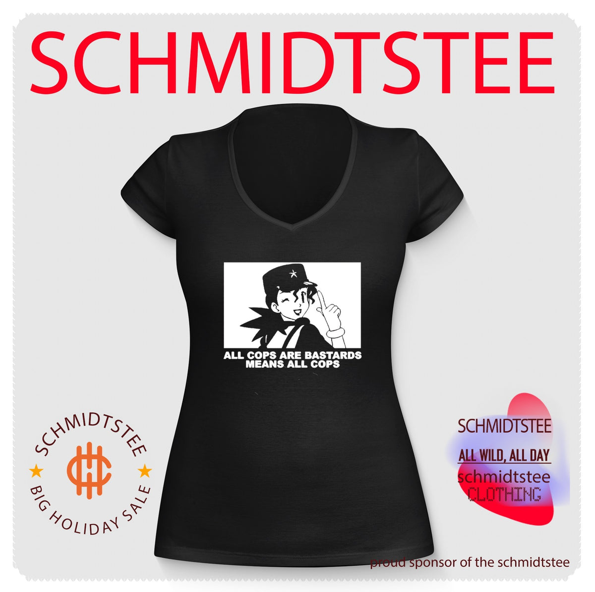 All cops are bastards means all cops Anime shirt